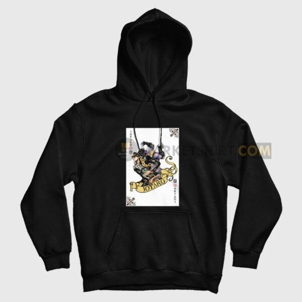Jotaro Kujo Card Hoodie Joker JoJo’s Bizarre