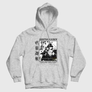 Jujutsu Kaisen Hoodie Yuji Nobara Toge Megumi Maki Panda