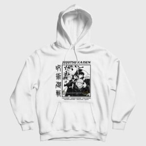 Jujutsu Kaisen Hoodie Yuji Nobara Toge Megumi Maki Panda 3