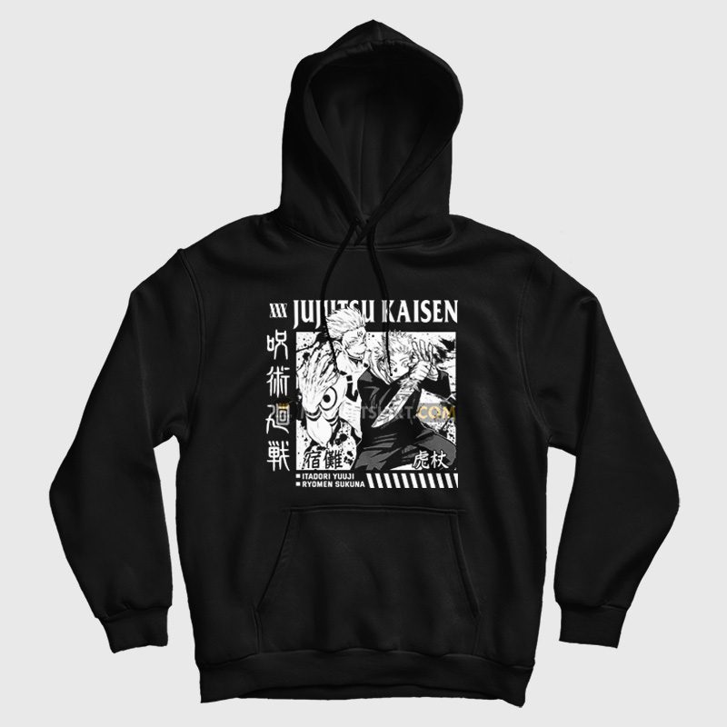 Jujutsu Kaisen Itadori Yuuji Ryomen Sukuna Hoodie Jujutsu Kaisen Itadori Yuuji Ryomen Sukuna Hoodie