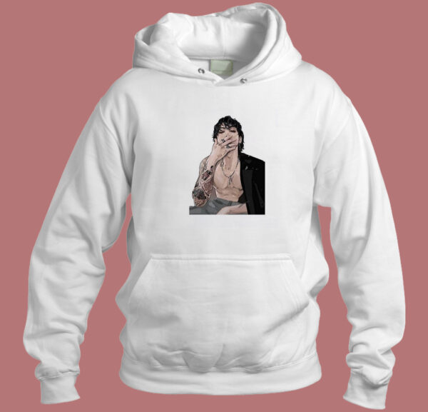 JungKook Seven Cartoon Hoodie Style