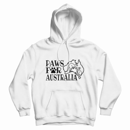 Kangaroo and Koala Paws for Australia Hoodie Kangaroo and Koala Paws for Australia Hoodie