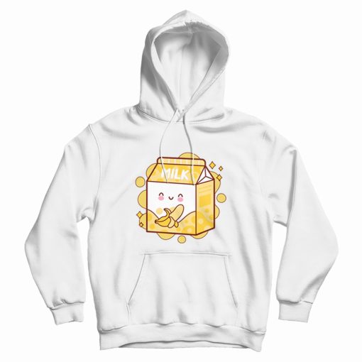 Kawaii Banana Milk Shake Hoodie Kawaii Banana Milk Shake Hoodie