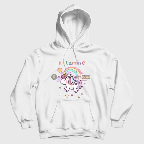 Ketamine Unicorn Horse Funny Hoodie