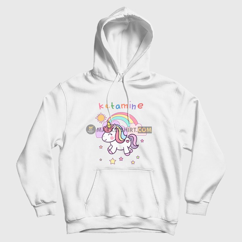 Ketamine Unicorn Horse Funny Hoodie Ketamine Unicorn Horse Funny Hoodie
