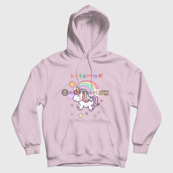 Ketamine Unicorn Horse Funny Hoodie