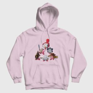 Kirby Horror Characters Movie Killers Hoodie