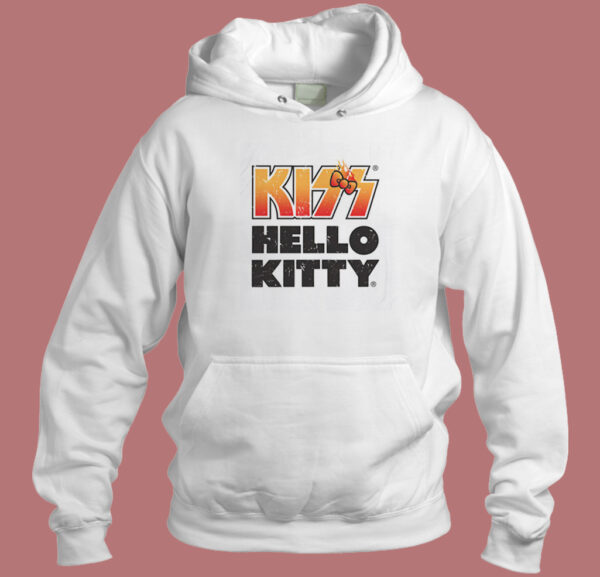 Kiss Hello Kitty Collaboration Hoodie Style