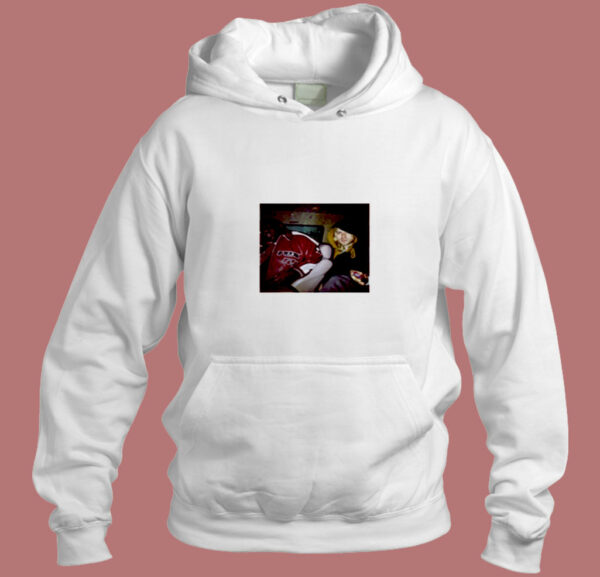 Kurt Cobain And Notorious Big Biggie Smalls Hanging Out Aesthetic Hoodie Style