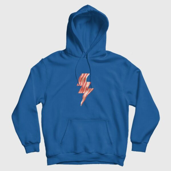 Last Man On Earth Bacon Lightning Bolt Hoodie