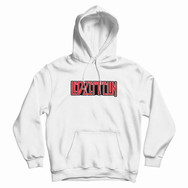 Led Zeppelin Red Logo Hoodie Led Zeppelin Red Logo Hoodie
