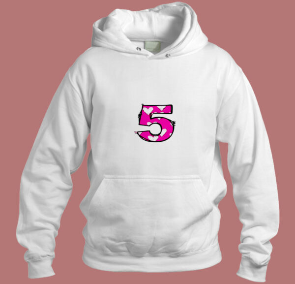 Letters Love Five Aesthetic Hoodie Style