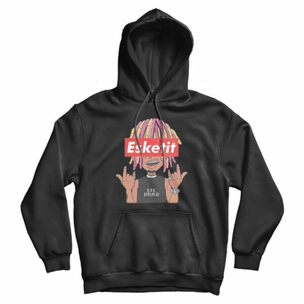 Lil Pump Cartoon Sticker Hoodie