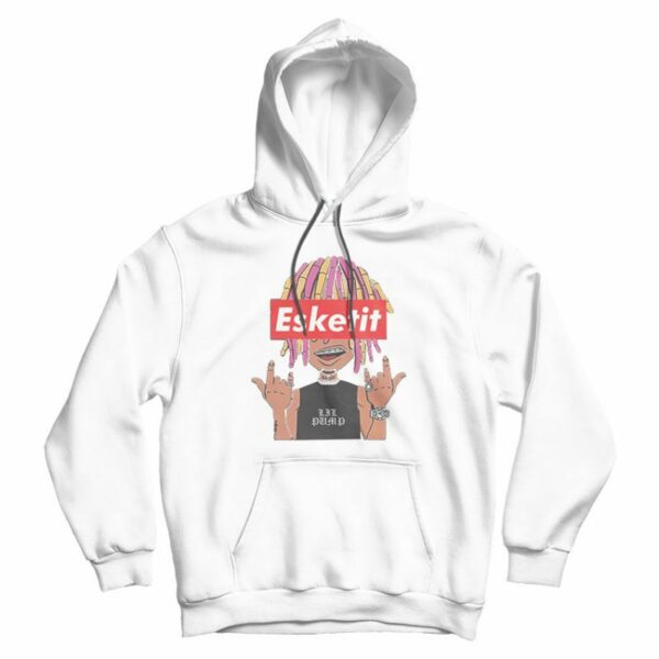 Lil Pump Cartoon Sticker Hoodie