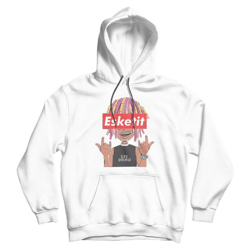 Lil Pump Cartoon Sticker Hoodie Lil Pump Cartoon Sticker Hoodie