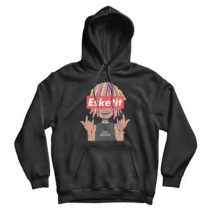 Lil Pump Cartoon Sticker Hoodie 3