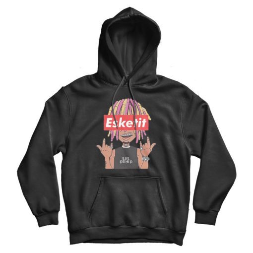 Lil Pump Cartoon Sticker Hoodie Lil Pump Cartoon Sticker Hoodie