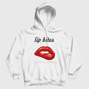 Lip Bites Bite Lips Hoodie