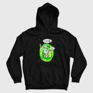 Looks Like Were On Shirt A Morty Aw Geez Rick Hoodie 3