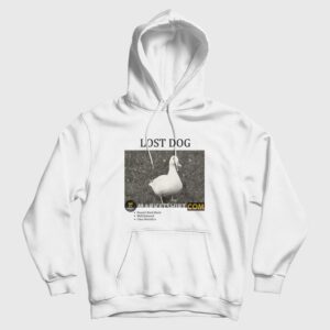 Lost Dog Doesn’t Bark Much Well Behaved Likes Metallica Hoodie