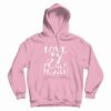 Love Joy Peace Teach Hoodie