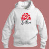 Love Valentine Boho Rainbow Lips Hoodie Style