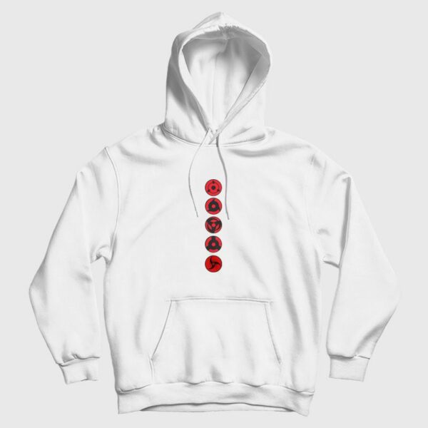 Mangekyou Sharingan Anime Naruto Hoodie
