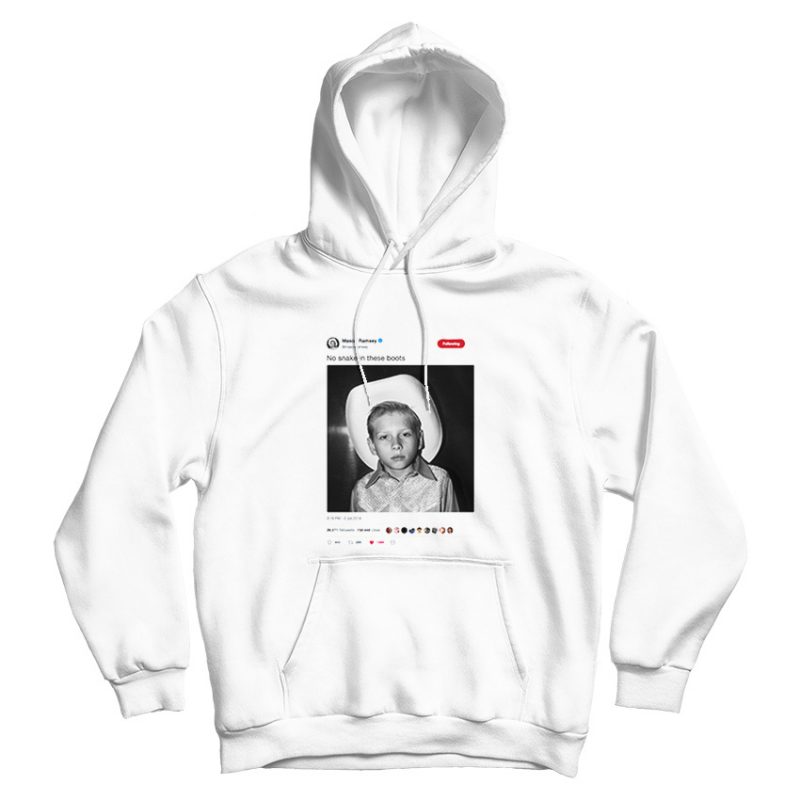 Mason Ramsey Tweet No Snake In These Boots Hoodie Mason Ramsey Tweet No Snake In These Boots Hoodie