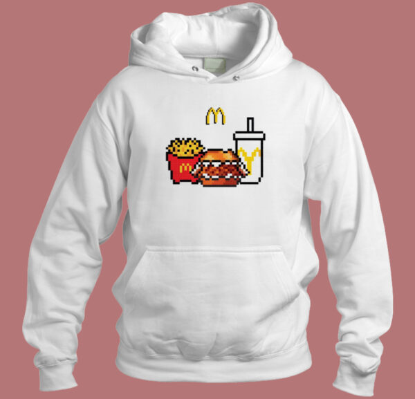 McDonalds NewJeans 8 Bit Funny Hoodie Style