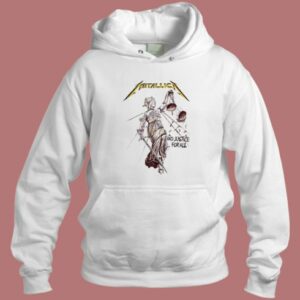 Metallica and Justice For All Hoodie Style 2