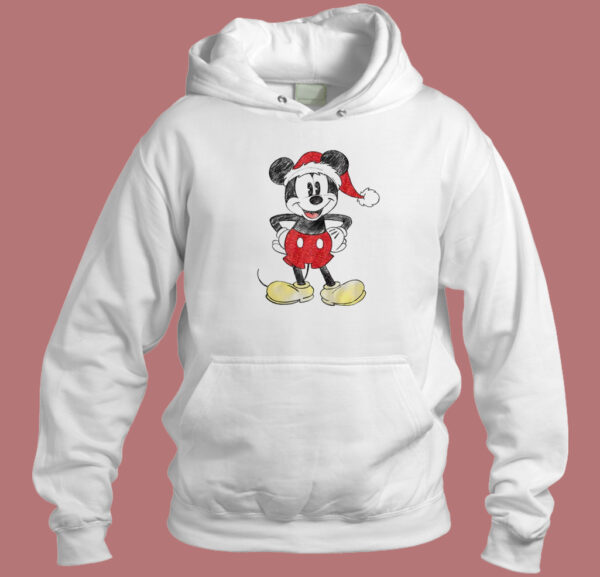 Mickey Mouse Classic Christmas Hoodie Style