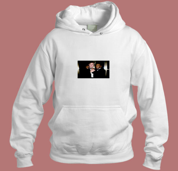 Mike Tyson And President Donald Trump Hanging Out Aesthetic Hoodie Style