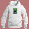 Minecraft Creeper Face Hoodie Style