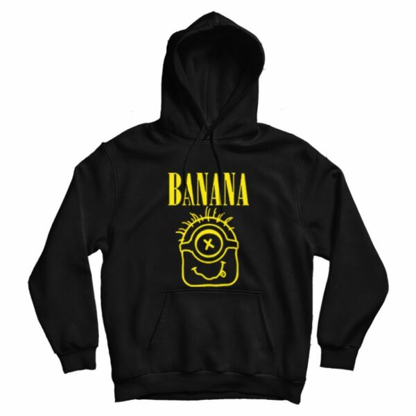 Minions Banana Parody Nirvana Hoodie