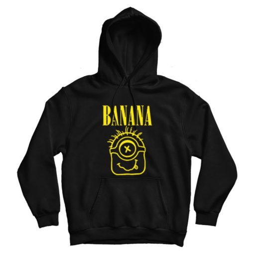 Minions Banana Parody Nirvana Hoodie Minions Banana Parody Nirvana Hoodie