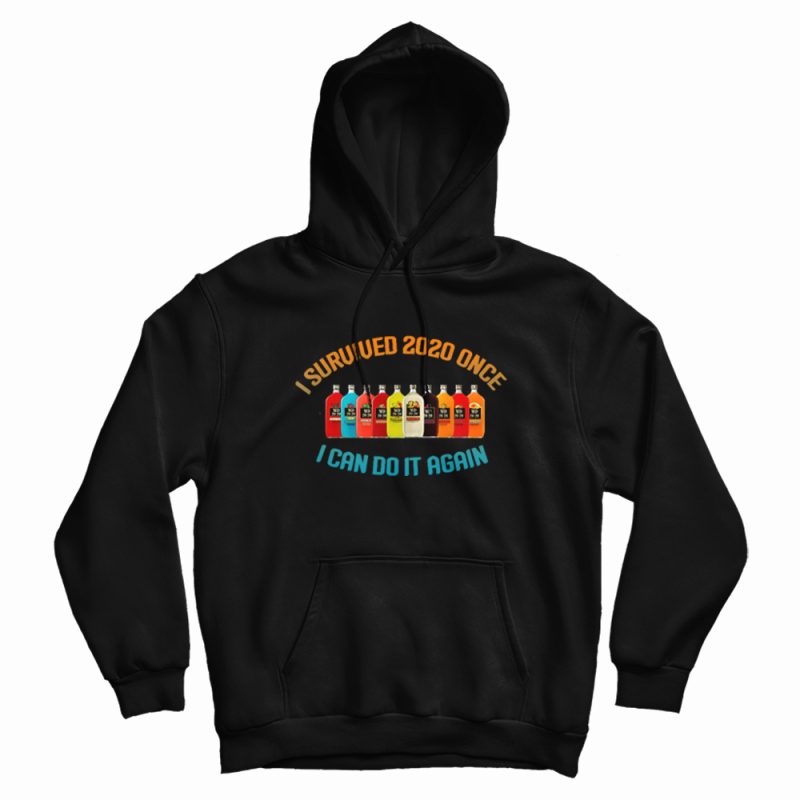 Mogen David I Survived 2020 Once I Can Do It Again Hoodie Mogen David I Survived 2020 Once I Can Do It Again Hoodie