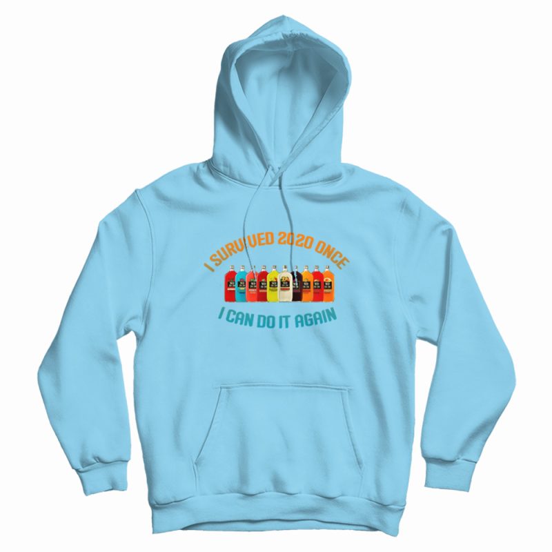Mogen David I Survived 2020 Once I Can Do It Again Hoodie Mogen David I Survived 2020 Once I Can Do It Again Hoodie