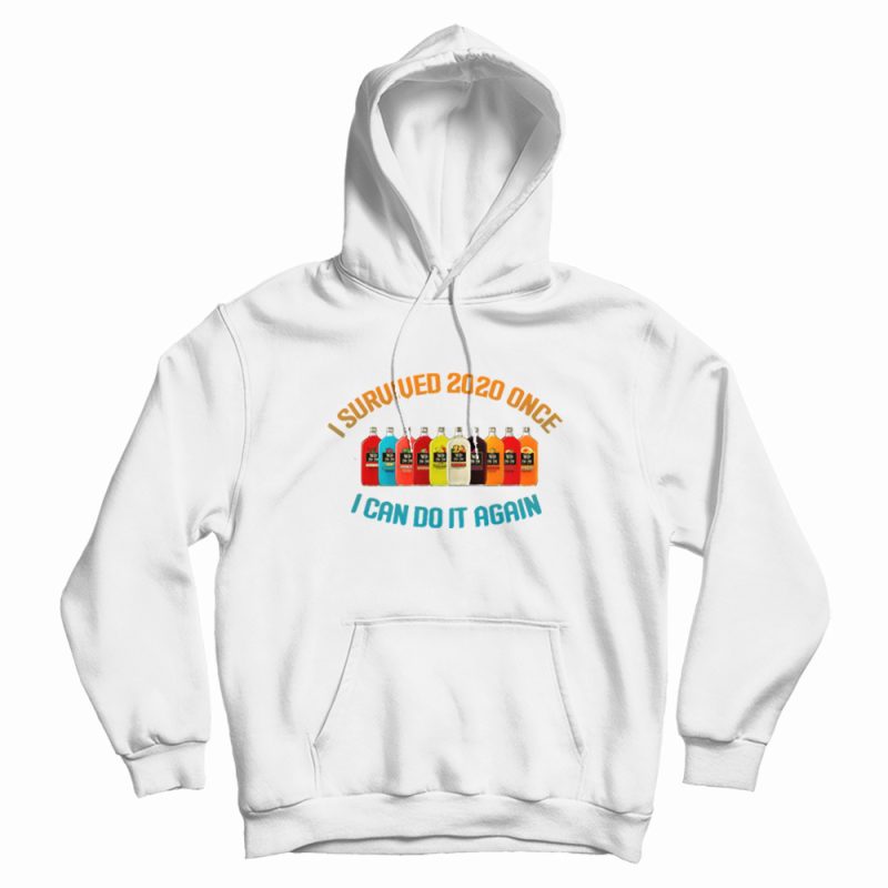 Mogen David I Survived 2020 Once I Can Do It Again Hoodie Mogen David I Survived 2020 Once I Can Do It Again Hoodie