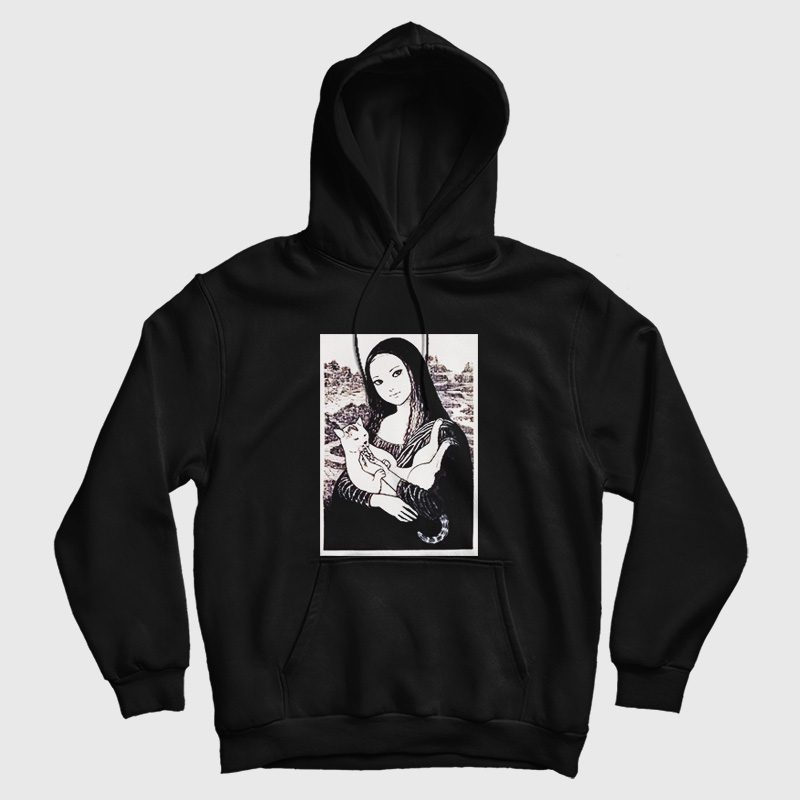 Mona Lisa Junji Ito Version Hoodie Mona Lisa Junji Ito Version Hoodie