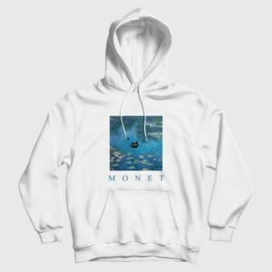 Monet Waterlily Cat Hoodie 3