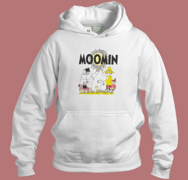 Moomin Sunshine Natural Hoodie Style