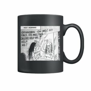 My Face it’s Melting funny comic mug