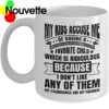 My kids accuse me of having a favorite child which is ridiculous mug