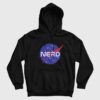 Nerd Nasa Parody Logo Hoodie