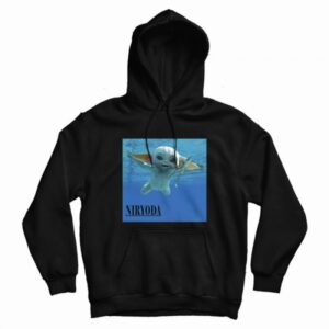Niryoda Nirvana Parody Baby Yoda Hoodie