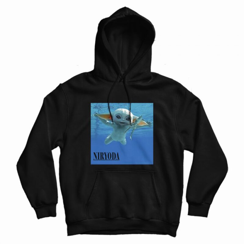 Niryoda Nirvana Parody Baby Yoda Hoodie Niryoda Nirvana Parody Baby Yoda Hoodie