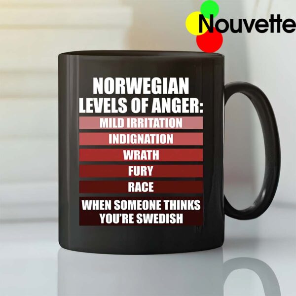 Norwegian levels of anger when someone thinks you’re Swedish mug