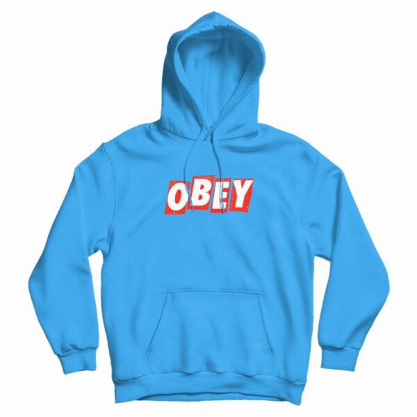 Obey Box Logo Slice Hoodie
