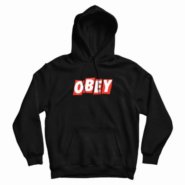 Obey Box Logo Slice Hoodie