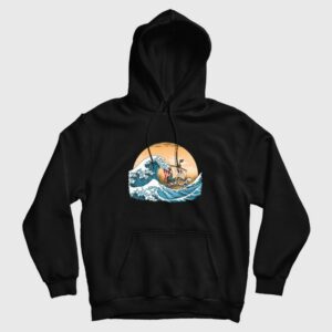 One Piece The Great Wave off Kanagawa Hoodie